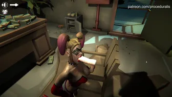Harley Quinn Employee of the month