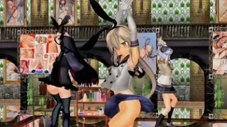 Shimakaze & Kanmusume – Girls [MMD R18] cilky