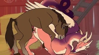 Horse x Dragoness