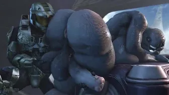master chief worshiping futa sangheili