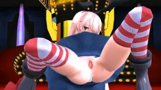 Shimakaze – Midwaist Dance [MMD R18] Tron