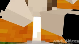 Stranger impregnating a Minecraft teen