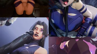 Psylocke “bonding” with Venom