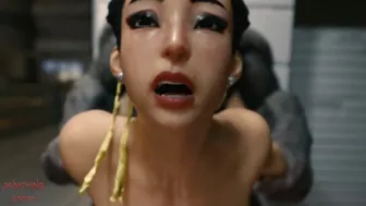 Chun-Li Loves the Di (Pt 1&2) [Sumthingextra]