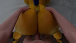 Animal Crossing – Ankha doggystyle