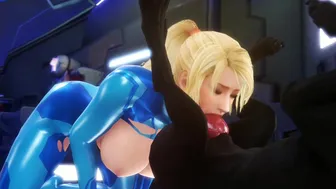 a story about Samus who is happy on the ship and sleeps with her dog