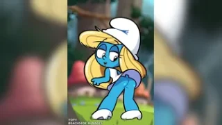 Smurfette Butt Tease