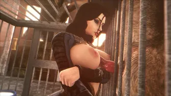 (RUS SUBTITLES)the story of how Elizabeth became a dog whore