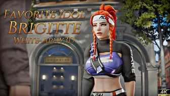 Favorite Idol Brigitte [White][Aphy3D][NO WM][4K]