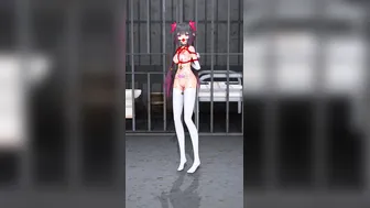 Sparkle bondage dance