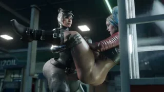 Harley Quinn & Cat Woman [Tokpok3D][NO WM]