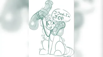 Cute Donut Pony Art With Voice Acting~!