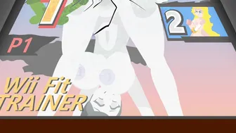 Wii Fit trainer new Victory pose
