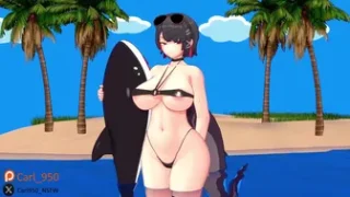 Ellen on the Beach – Animation