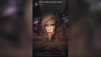 K/DA Ahri & Ezrea [Cum Covered][Zmsfm][4K]