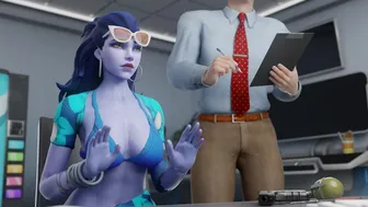 Widowmaker Vacation [RUS SUB] [Aphy3d] [White]