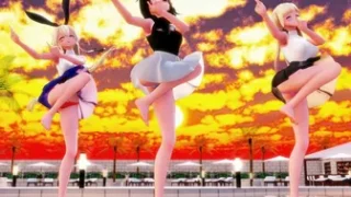 Shimakaze, Yuudachi & Shigure – Girls Generation [MMD R15] Panman