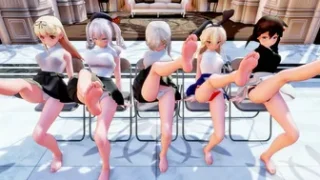 Shimakaze & Fleet Girls – I Go Crazy Because of You [MMD R15] Panman
