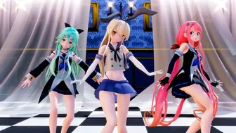 Shimakaze, Yamakaze & Kawakaze – JEWEL [MMD R15] Panman