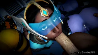 Symmetra Blowjob [White][StonedDudeSFM]
