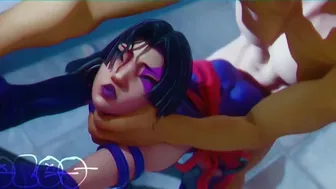 Psylocke Against the Wall [Ateles]