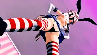 Shimakaze – Onegai Darling [MMD R15] Sima