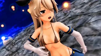 Shimakaze – Luvoratorrrrry! [MMD R15] Clear_Cloth