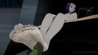 Raven x Beastboy Solejob
