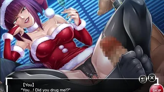 [Chaos Christmas] Oboro H-Scene 01 (Taimanin Asagi Battle Arena ENG)