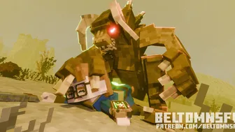 Elli x Deathclaw – Minecraft ANIMATION (BeltomNSFW)