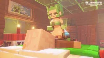 CREEPER GIRL FUCK VILLAGER FROM MINECAFT – Minecraft ANIMATION (BeltomNSFW)