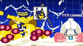 Hyper Futa Ankha and Toriel cum for 9 minutes straight