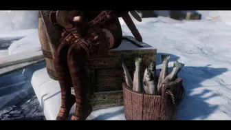 Snow Elf Mage in Sewers (FULL)