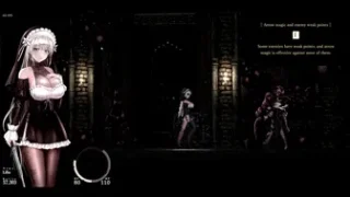 Sinisistar 2 – Lilia gets pinned down by Abomination Broodling Nanny.