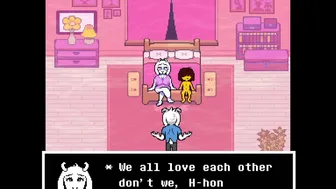 Kris & Azzy helps out Toriel