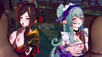 Chiori x Yumemizuki Mizuki [miuuuuu]