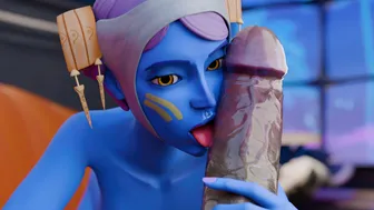 Riyo Chuchi tries to handle the big guy [WIP] [Star Wars: The Clone Wars]