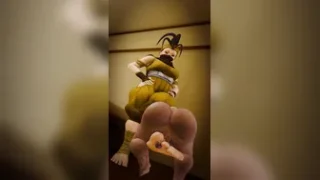 Ibuki Street Fighter footjob