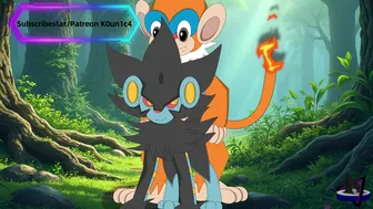 Luxray x Monferno