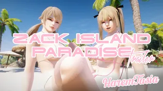 Zack Island Paradise Trailer | HaremTasia
