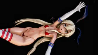 Shimakaze – Higan (D ver.) [MMD R15] Delor