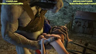 Triss Merigold Captured by giant Cyclop Monster