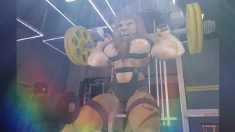 Leonardo Shadow: Sexiest Gym Lion