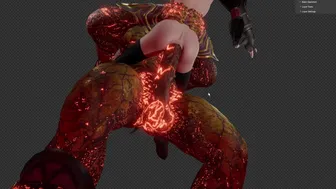 [X3D] tifa x ifrit canceled animation