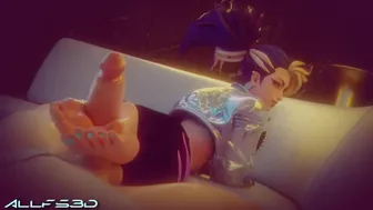 League of Legend 3D Akali K/da SFM Compilation Part 2