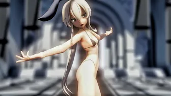 Shimakaze – Brain Revolution Girl [MMD R15] Kuro Neko