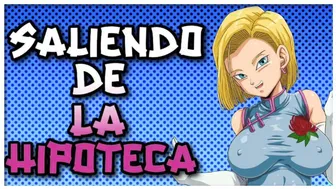 Android 18 has sex with her boss for money