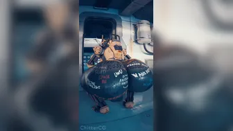 [ChitterCG] Spectre Jiggling his ass