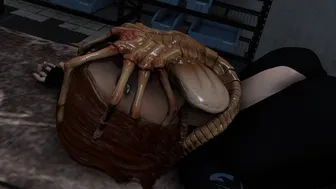 “The Lab” Black Widow x Facehugger (Short)