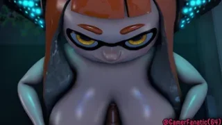 Agent 3 Boobjob (Splatoon)